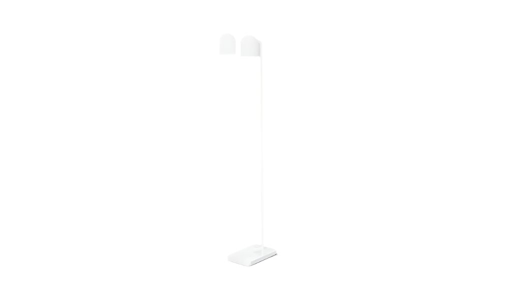 Tandem Floor Lamp Floor Lamps Gus Modern White 