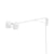 Tandem Swing Arm Lamp Wall Lights Gus Modern White 