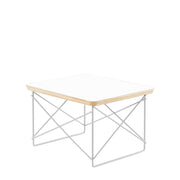 Eames Wire Base Low Table side/end table herman miller White White 