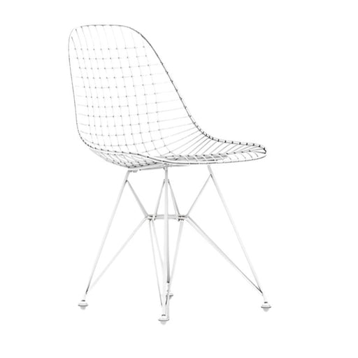Eames Wire Chair Outdoor Outdoors herman miller White Standard Glides 