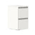 Tu W-Pull Freestanding Pedestal storage herman miller File/File White Surface Finish Standard Height