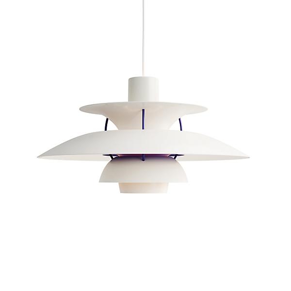 PH 5 Pendant Light hanging lamps Louis Poulsen White Classic 