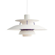 PH 5 Pendant Light hanging lamps Louis Poulsen White Classic 