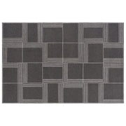 Oryza Rug Rug Gan White 6’7" x 9’2" 