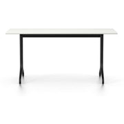 Belleville Rectangular Table Dining Tables Vitra 63" L x 29.5" - white melamine top - indoor 
