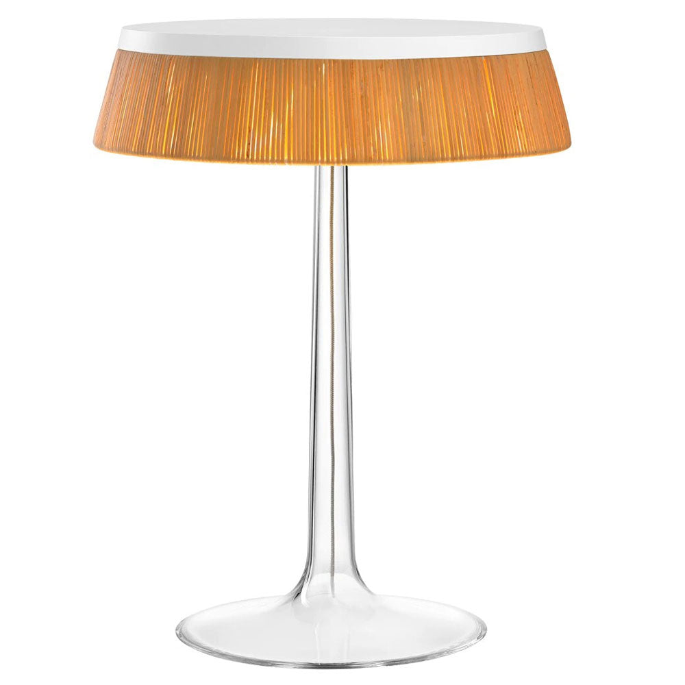 Bon Jour Table Lamp Table Lamps Flos White Rattan 