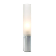 Elise Table Lamp Table Lamps Pablo 18" Frosted white shade / Silver base 