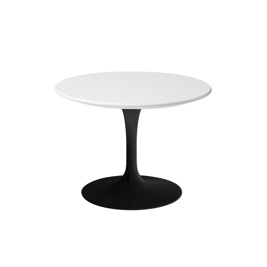 Saarinen Side Table - 20" Outdoor Outdoors Knoll White Slate 