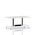 Eames Rectangular Table Dining Tables herman miller Black Umber White Laminate 