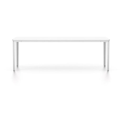 Plate Rectangular Table Coffee Tables Vitra 44.5"L x 16.25" W - MDF White Top - White Base 