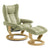 Wing Chair and Ottoman With Classic Base Chairs Stressless 