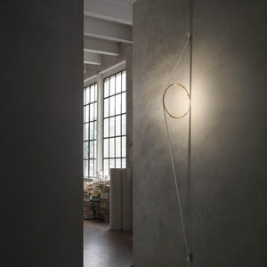 WireRing Wall Sconce Lamp Wall Sconce Flos 