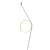 WireRing Wall Sconce Lamp Wall Sconce Flos Grey/Gold 