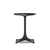 Nelson Pedestal Table Outdoor Outdoors herman miller 21 1/2" high x 17" diameter Graphite Satin Base Wisconsin Black Marble Top - Add $320.00