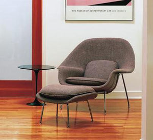 Womb Chair and Ottoman lounge chair Knoll 