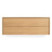 Wonder Wall 2.0 2 Drawer Cabinet Media Cabinets BluDot White Oak 