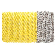 Mangas Spaces Plait Pillow Pillows Gan Yellow 