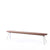 You and Me Bench Benches RS Barcelona 87 in Iroko White Single