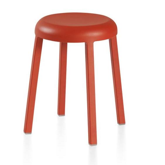 Za Small Stool Stools Emeco Coral Orange 