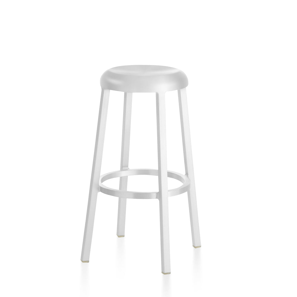 Za Stool Stools Emeco Bar Height White Grey 