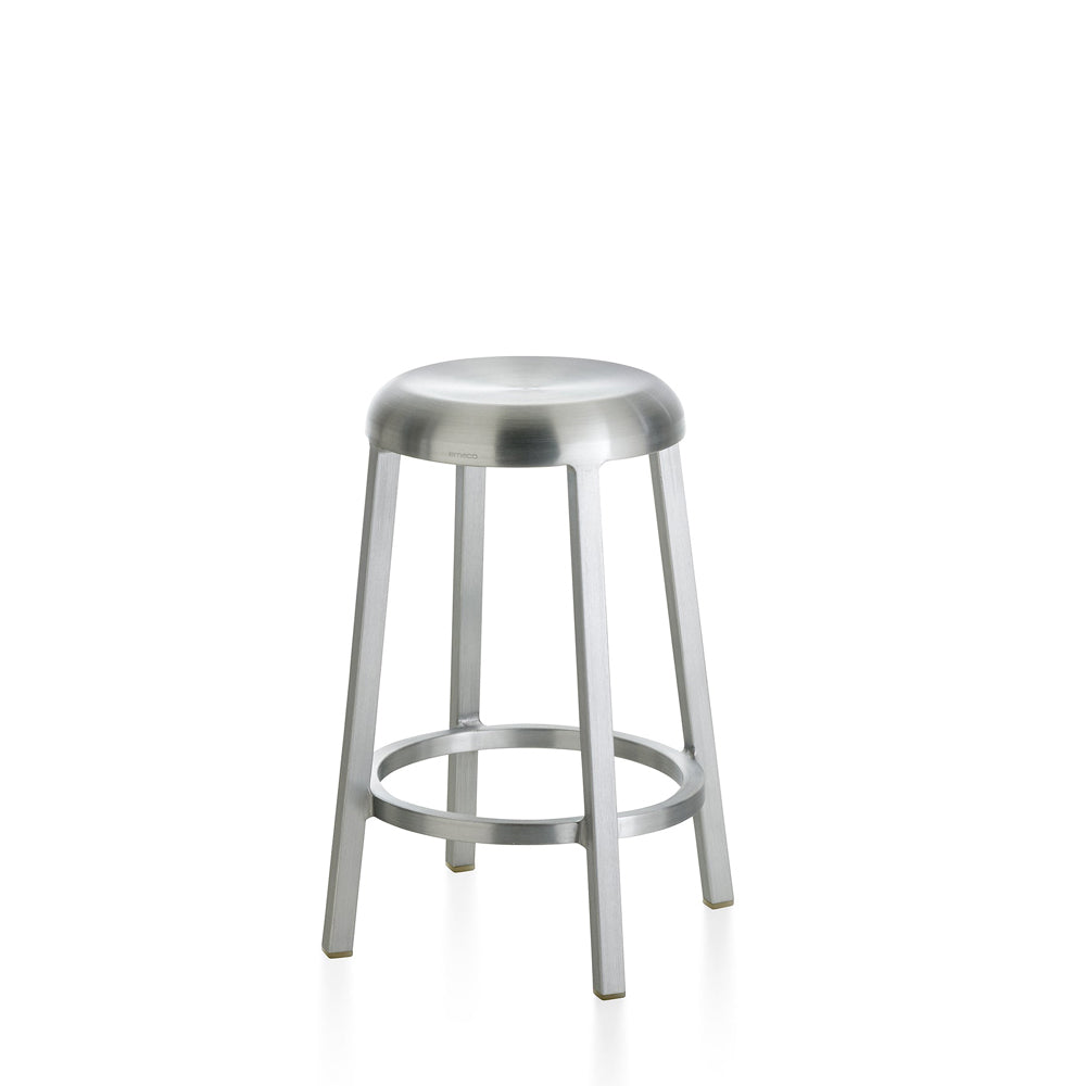 Za Stool Stools Emeco Counter Height Hand Brushed 