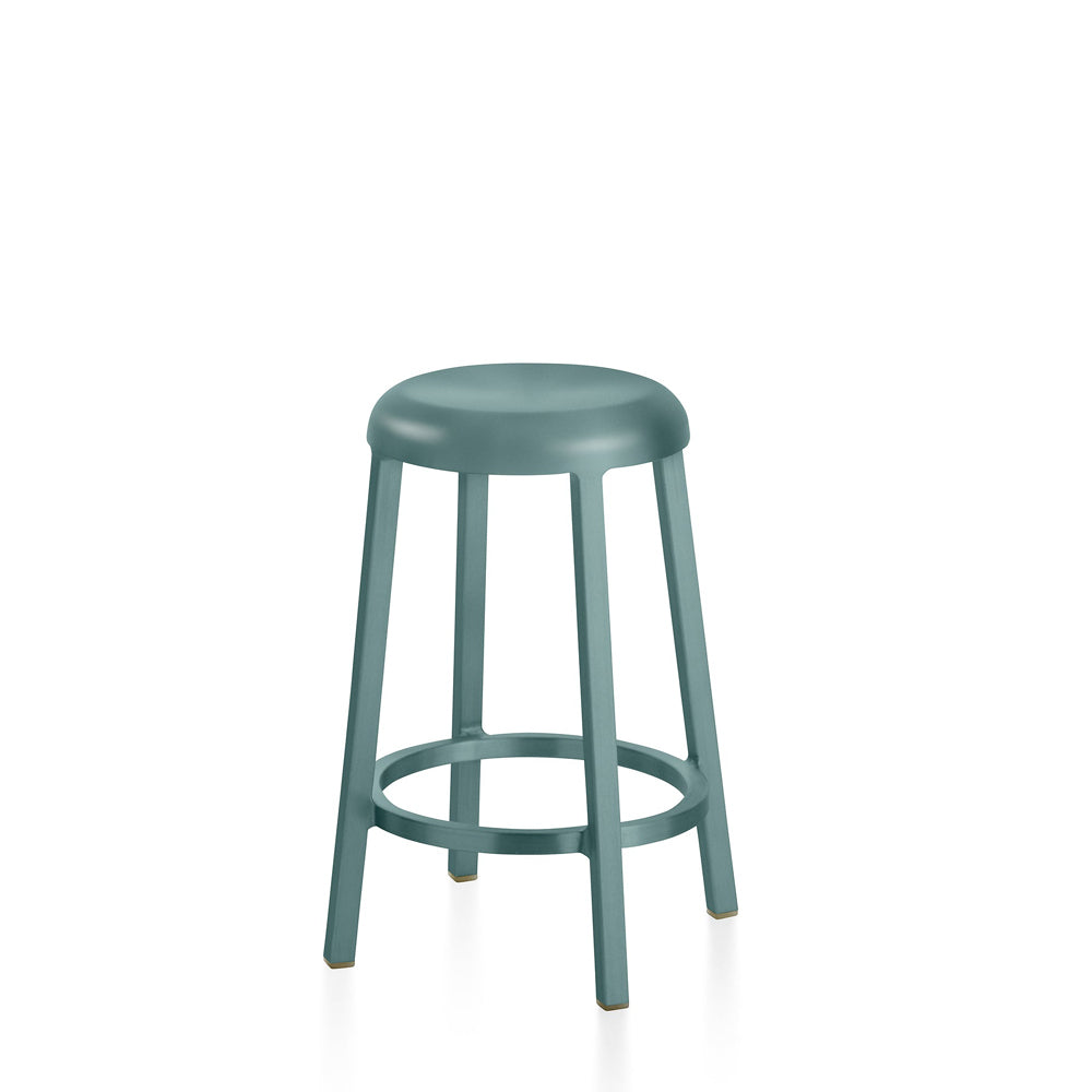 Za Stool Stools Emeco Counter Height Light Blue 