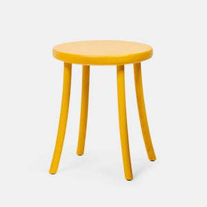 Zampa Stool Chairs Mattiazzi Low stool Yellow Ash 